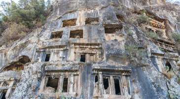 Fethiye Kral Mezarları’nı fotoğraflayın