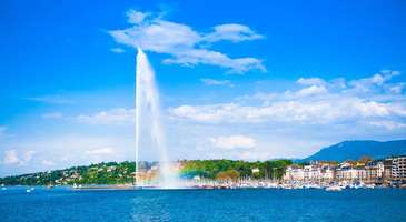 Jet d'Eau'nun önünde fotoğraf çektirin