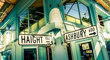 Haight-Ashbury sokaklarında dolaşın