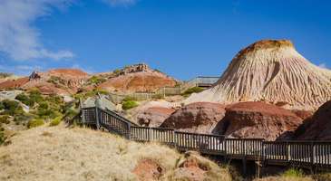 Hallett Cove ve civarında ilginç kaya oluşumlarını inceleyin  