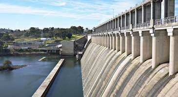 Hume Gölü ve Hume Barajı’nı görün