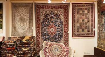 İran halısı ve minyatür alın