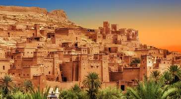 Kasbah’tan şehir manzarasını seyredin
