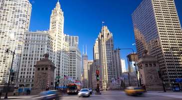 Magnificent Mile boyunca yürüyün