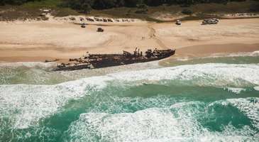 Maheno Shipwreck'i görün