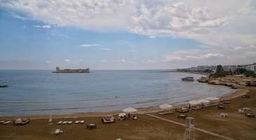 Kızkalesi’nde denize girin