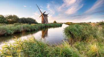 Norfolk Broads kasabasına uğrayın