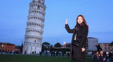 Pisa Kulesi ile ilginç pozlar verin   