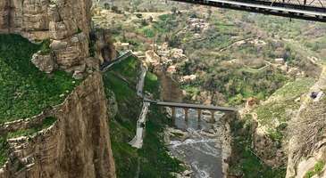 Rhumel Kanyonu’nda teleferiğe binin