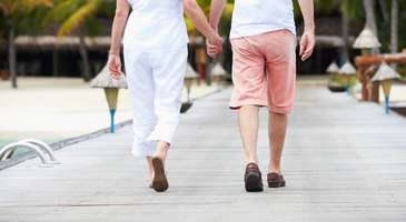 Meedhoo’da sahil boyunca yürüyün