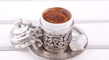 Sakızlı Türk kahvesi