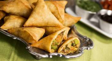 Samosa ile atıştırın 