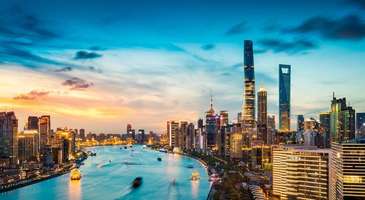 Pudong gökdelenlerini fotoğraflayın