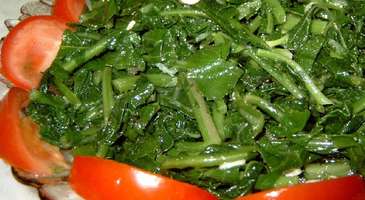 Turp otu salatası