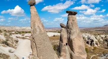 Efsanevi Üç Güzeller manzarasını seyre dalın  