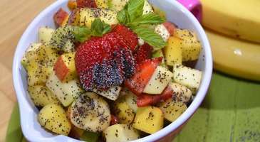 Ballı Meyve Salatası