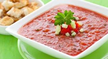 Acılı Gazpacho