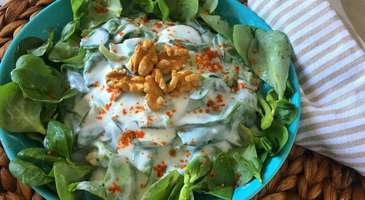 Yoğurtlu semizotu salatası