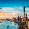 Pudong gökdelenlerini fotoğraflayın