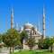 Sultan Ahmet Camii'nin minarelerine yakından bakın