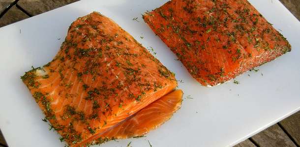 Gravad lax