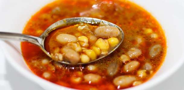 Mısırlı fasülye çorbası 