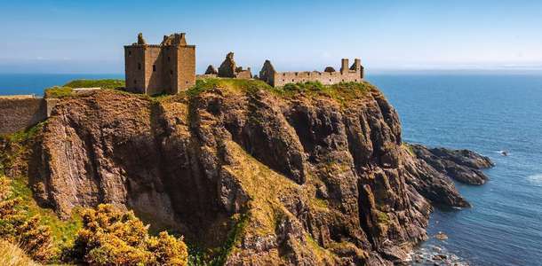 Dunnottar Kalesi’nde tarihin içine dalın