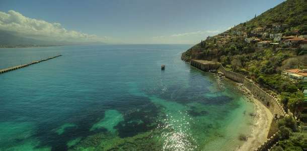 Alanya Kalesi’ne çıkın