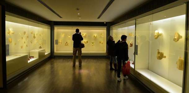 Altın Müzesi’nde göz kamaştıran eserleri görün 