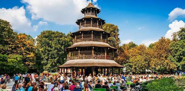Biergarten keyfi yapın 