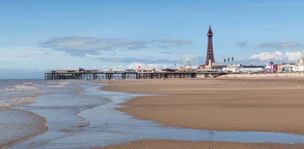 Blackpool sahillerinde eğlenin