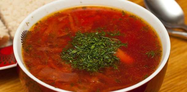 Borsch (Borç) Çorbası