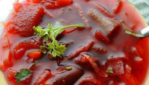 Borsch (Borç) Çorbası