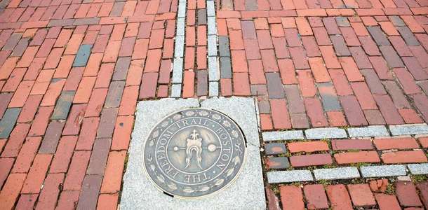 The Freedom Trail üzerinde yürüyün 