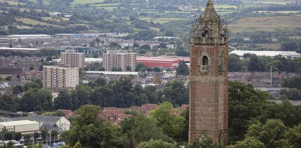 Cabot Tower’dan Bristol’ı seyredin