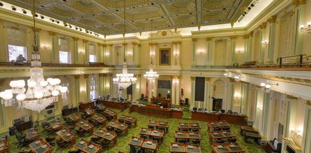 Kaliforniya Eyalet Meclisi binasını gezin