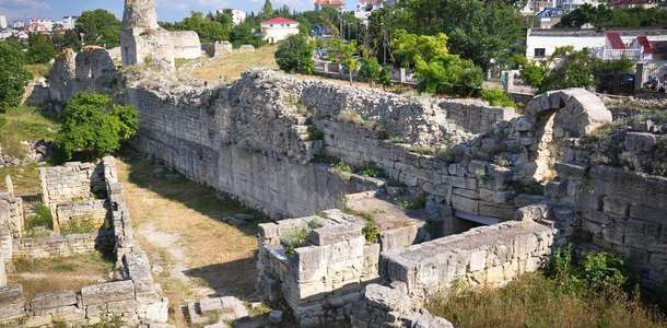 Kherson Kalesi’nin günümüze ulaşan kalıntılarına tanık olun
