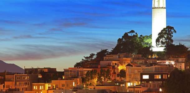 Coit Kulesi’nden şehri seyredin