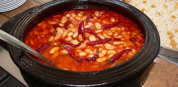 Çömlek fasulyesi (Ağpakla)