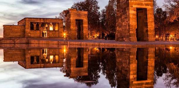 Debod Tapınağı’nı görün 