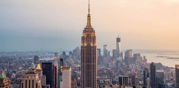 Empire State binasından şehri kuş bakışı izleyin