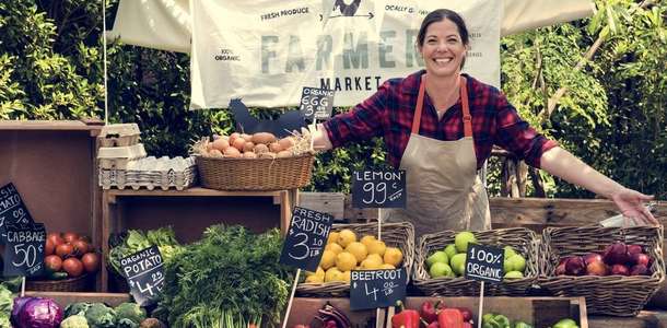 Farmers Market’ten alışveriş yapın