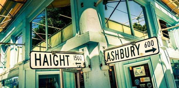Haight-Ashbury sokaklarında dolaşın