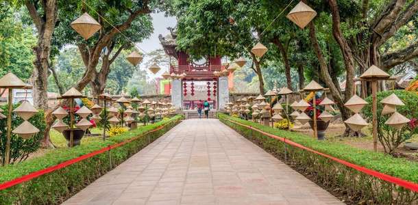 Hanoi’nin ilk tapınağını görün  