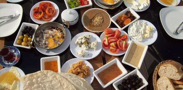 Adrasan kahvaltıları