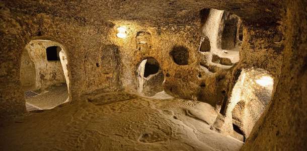 Yeraltı şehirlerinde farklı bir dünyayla tanışın