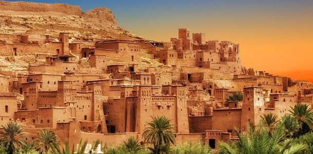 Kasbah’tan şehir manzarasını seyredin