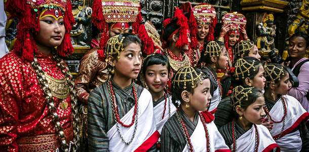 Katmandu festivallerinde eğlenmenin keyfine varın  
