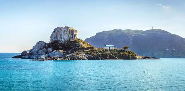 Bir feribota binin, Yunan Adası Kos’u gezmeye gidin
