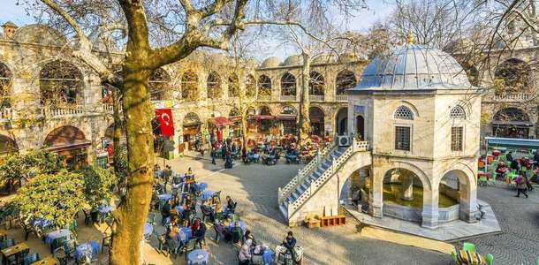 Koza Han'da alışveriş yapın